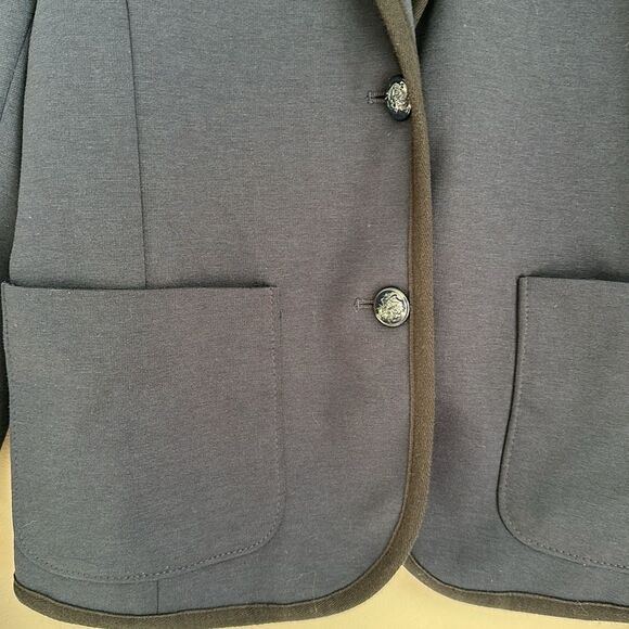 Gap Women’s The Academy Blazer Navy Preppy Career Blazer - Size 2 - Picture 6 of 14